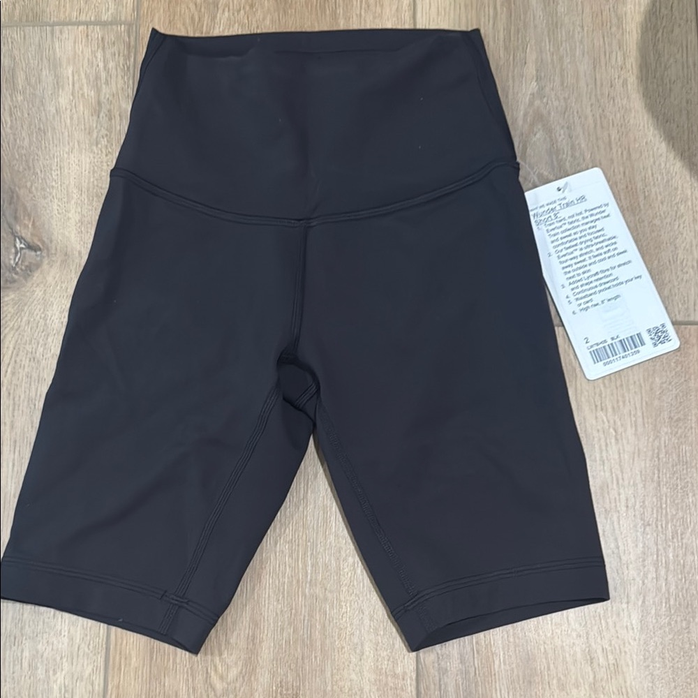 lululemon athletica Black Bike Shorts